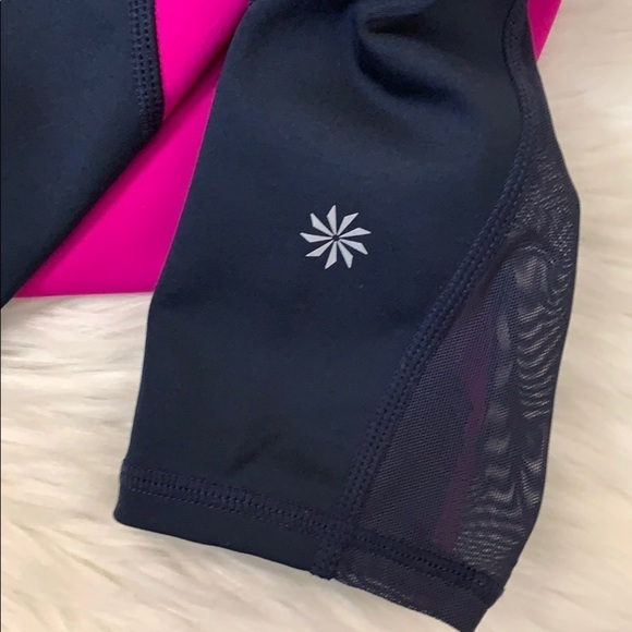 athleta • sonar colorblock mesh leggings - Picture 7 of 14